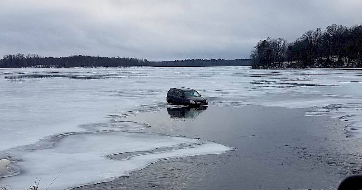 Vehicle Breaks Through Ice on Bear Lake | Recent News | DrydenWire.com