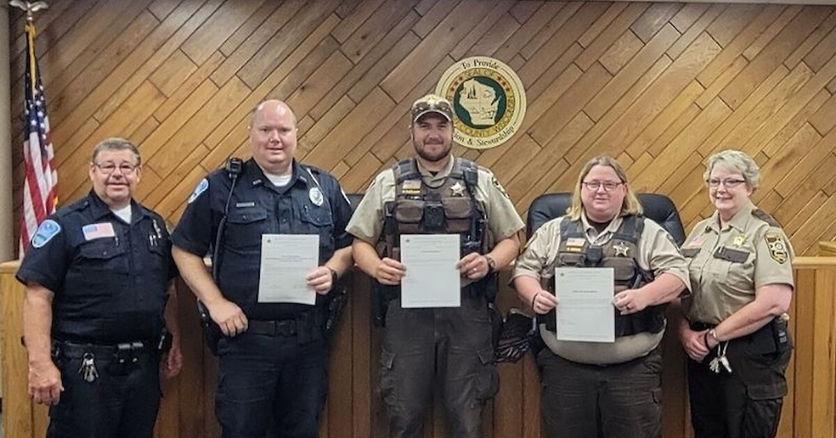 Burnett County Sheriff's Office Announces Recipients Of Life Saving ...