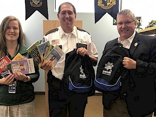 Sheriff’s Dept. Now Carrying a Backpack Full of Books in Their Squad Cars Article Image