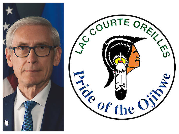 Gov. Evers Lac Courte Oreilles Band Of Lake Superior Chippewa