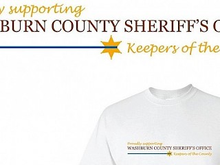 Get Your T-Shirt ($10) and Support the Washburn County Sheriff's Crime Prevention Fund Article Image
