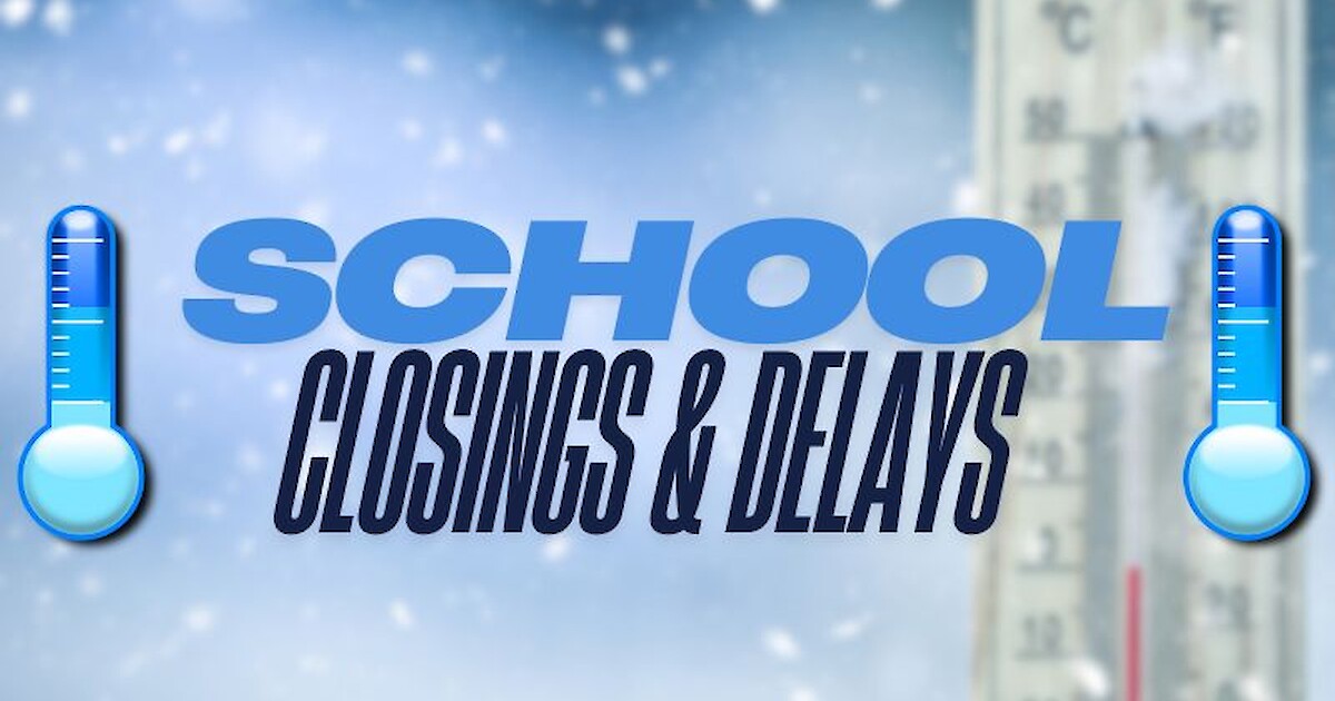 School Closings & Delays For Monday, Jan. 20, 2025 Recent News